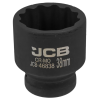 Головка торцевая ударная 3/4" 38 мм (12-гранная) JCB Tools JCB-46838