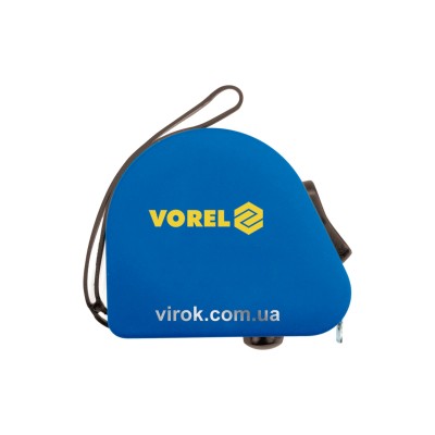 Рулетка с двумя фиксаторами VOREL 10 м х 25 мм 10139
