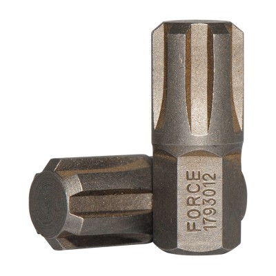 10 мм Бита Ribe M12, L=30 мм FORCE 1793012 10 мм Бита Ribe M12, L=30 мм FORCE 1793012