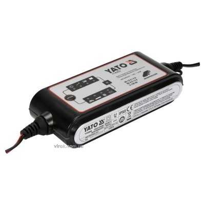 Преобразователь напряжения с сети 230 В AC в 6/12 В DC Yato 4 А 5-120 Ач YT-83032