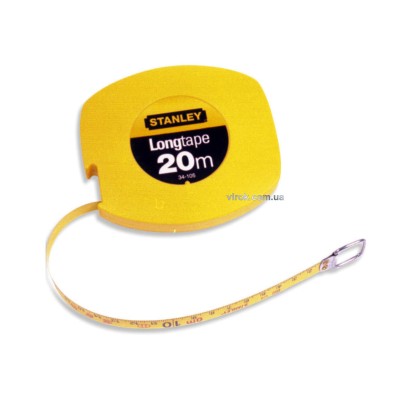 Рулетка сталева STANLEY "LongTape" 20 м х 9.5 мм 0-34-105 Рулетка сталева STANLEY "LongTape" 20 м х 9.5 мм 0-34-105