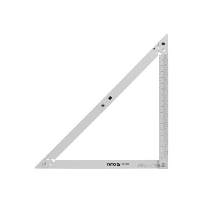 Угольник складной алюминиевый для строительных работ Yato 600 х 840 х 600 мм YT-70850