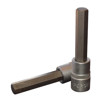1/2" Головка-бита шестигранная HEX 13 мм, L=100 мм FORCE 34410013