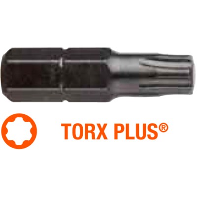 Насадка викрутка INDUSTRY USH Torx PLUS T10+ x 25 мм 5 шт UUSE0012793