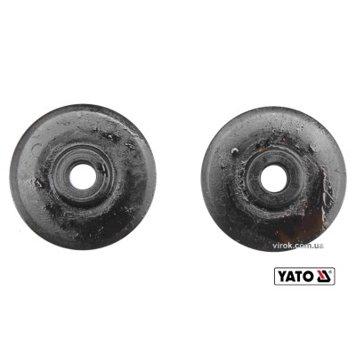 Ролики для труборіза YT-2234 Yato 27 х 6.3 x 5 мм 2 шт YT-22316