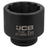 Головка торцевая ударная 1" 90 мм (12-гранная) JCB Tools JCB-48890