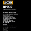 Гайковерт пневматический 1/2" (с комплектом головок) 1450 Нм JCB Tools JCB-RP9510 KIT