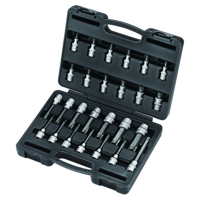 1/2" Набор головок-бит Torx T20-T100 26 пр. FORCE 4263 1/2" Набор головок-бит Torx T20-T100 26 пр. FORCE 4263