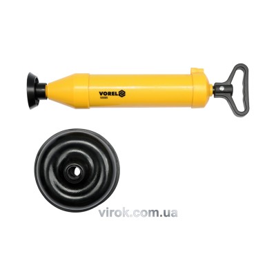 Вантуз пневматичний для прочищення каналізації VOREL 155 мм 55505 Вантуз пневматичний для прочищення каналізації VOREL 155 мм 55505