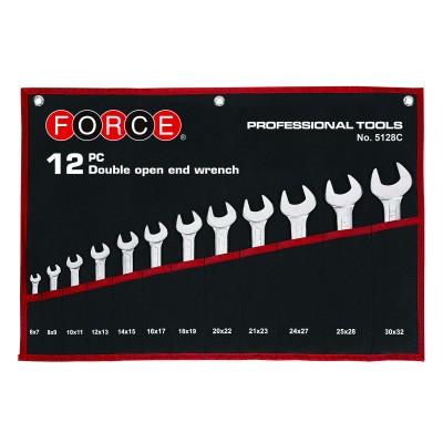Набір ключів ріжкових 12 ін. 6-32 мм FORCE 5128C