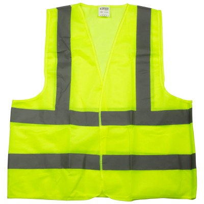 Сигнальний жилет зелений 4 с/о смуги XXL GRAD 9451625