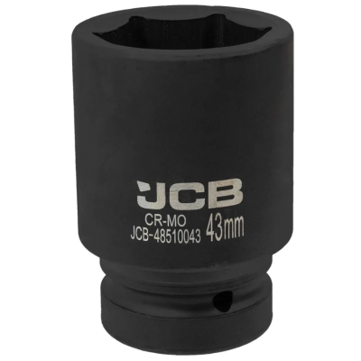 Головка ударная глубокая 1" 43 мм (6-гранная) JCB Tools JCB-48510043