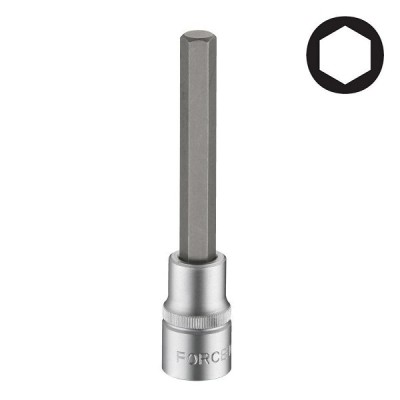 3/8" Головка-бита шестигранная 1/4", L=70 мм FORCE 3340701.4 3/8" Головка-бита шестигранная 1/4", L=70 мм FORCE 3340701.4