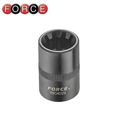 Головка для тормозного суппорта PORSСHE, AUDI 20 мм, 10 шлицов FORCE 9B0402B Головка для тормозного суппорта PORSСHE, AUDI 20 мм, 10 шлицов FORCE 9B0402B