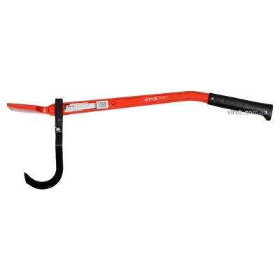 Важіль з гаком для перенесення колод Yato 830 мм гачок - 200 мм YT-79901
