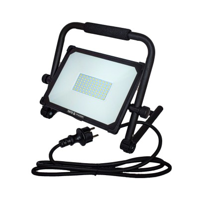 Прожектор переносний з SMD-діодним випромінювачем Yato: 50 Вт, 230 В, 4750 лм, 75 діодів YT-818391