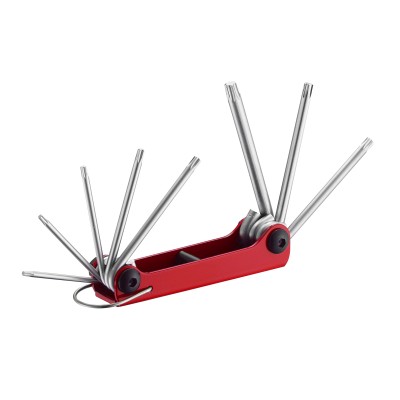 Набір ключів Torx з складним отвором 8 пр. Т9Н - Т40Н FORCE 5083TF Набір ключів Torx з складним отвором 8 пр. Т9Н - Т40Н FORCE 5083TF