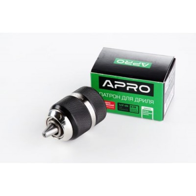 Патрон для дриля швидкозатискного 1/2 - 20, 2.0-13мм APRO 898920