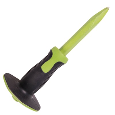 Зубило по каменю пікоподібне 250х16мм із захисною рукояткою Alloid PT-25016P