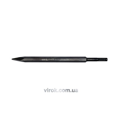 Зубило-пика Yato SDS+ 4 x 14 x 250 мм YT-4720