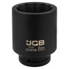 Головка торцевая ударная глубокая 1" 85 мм (12-гранная) JCB Tools JCB-48810085 Головка торцевая ударная глубокая 1" 85 мм (12-гранная) JCB Tools JCB-48810085