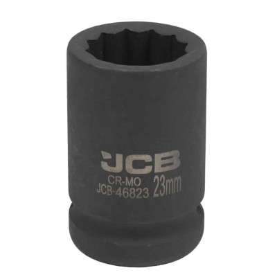 Головка торцева ударна 3/4" 23 мм (12-гранна) JCB Tools JCB-46823