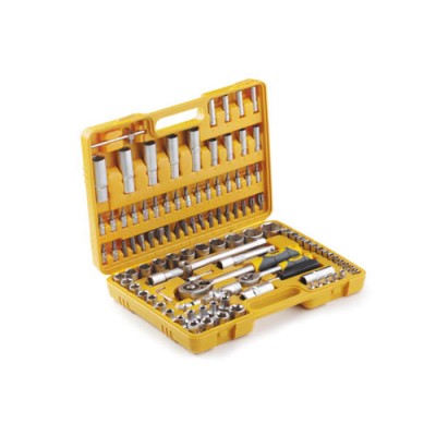 Набір насадок CrV 1/4, 1/2 (108шт) СИЛА 251308