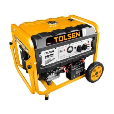 Электрогенераторная бензиновая установка Tolsen 8000W 79993