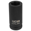 Гoлoвкa тopцeвa удapнa глибока 3/4" 24 мм (6-гранна) JCB Tools JCB-46510024 Гoлoвкa тopцeвa удapнa глибока 3/4" 24 мм (6-гранна) JCB Tools JCB-46510024