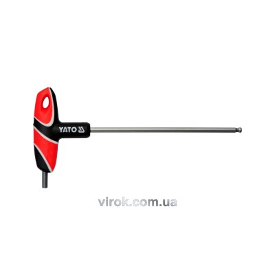 Ключ шестигранный Т-образный с шаром Yato HEX 6 х 170 мм YT-05591