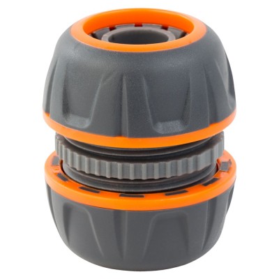 Муфта ремонтна для шланга 3/4" ABS+TPR FLORA 5015654 Муфта ремонтна для шланга 3/4" ABS+TPR FLORA 5015654