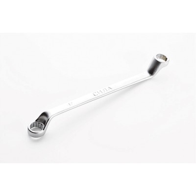 Ключ накидний двосторонній CrV 16x17мм СИЛА 201318