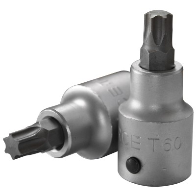 3/4" Головка-бита Torx Т60, L=80 мм FORCE 36608060 3/4" Головка-бита Torx Т60, L=80 мм FORCE 36608060
