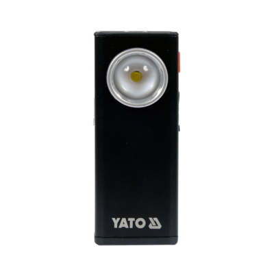 Ліхтар світлодіодний акумул. Yato Li-Po 3.7 В, 500 Lm, функ. павербанк на 1500 mАГод YT-08556