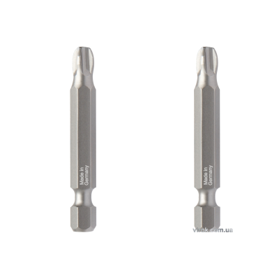 Насадка викруткова USH 1/4" хрестова PH2 x 50 мм 2 шт U0013022/2