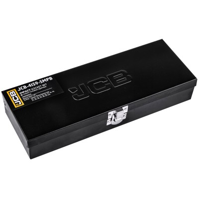 Набір головок ударних в металевому кейсі 15 од. 1/2" (6-гр.) JCB Tools JCB-4159-5MPB