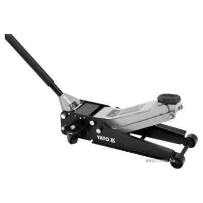 Домкрат гидравлический подкатной низкопрофильный Yato 2.5 т 85-520 мм YT-17207