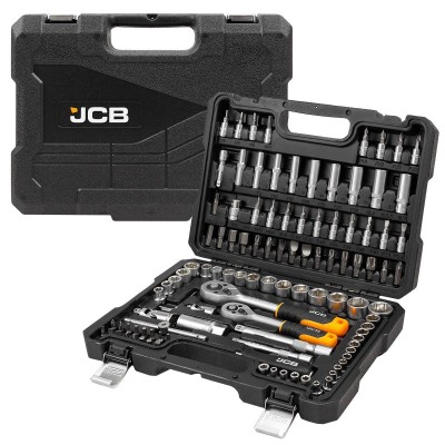 Набор инструментов 108 ед. 1/4", 3/8" (6-гр.) (4-22 мм) JCB Tools JCB-41082-5DS