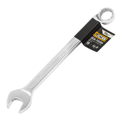 Ключ рожково-накидний 18 мм відігнутий на 75 градусів JCB Tools JCB-75518A