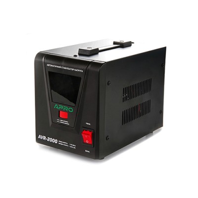 Стабілізатор напруги релейний AVR-2000, 1600Вт APRO 852020