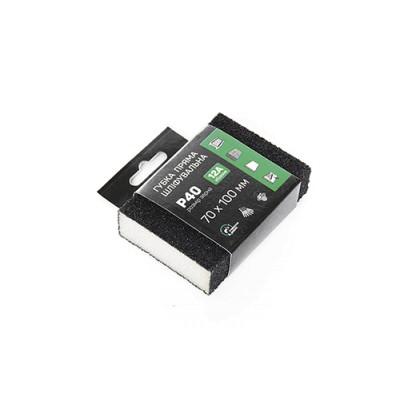 Губка шліфувальна APRO чотиристороння пряма P40 828090