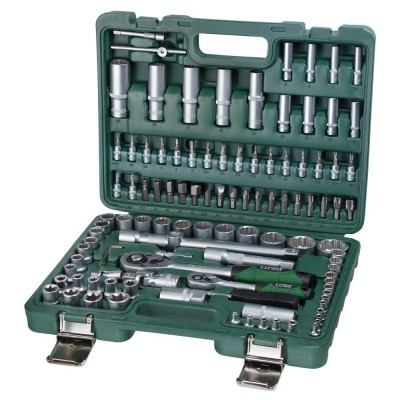 Набір торцевих насадок і біти 1/4", 1/2" 108шт 12 граней GRAD 6004575