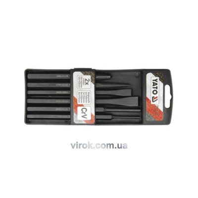 Набор зубил, кернеров и пробойников Yato 6 шт YT-4712