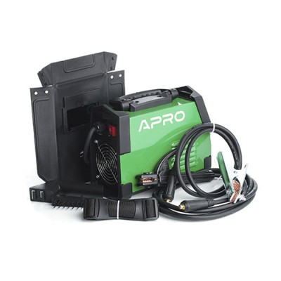 Сварочный аппарат инверторный APRO MMA-260, ел.4мм, + набор кабелей 894501