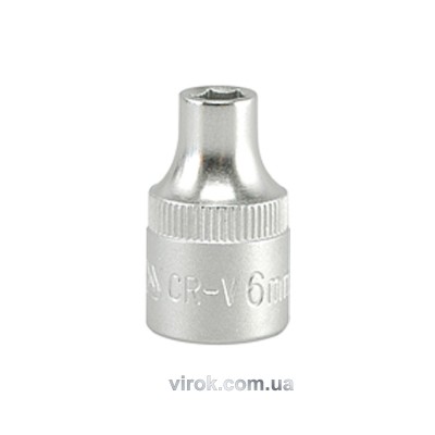 Головка торцевая шестигранная Yato 3/8" М6 х 28 мм YT-3801