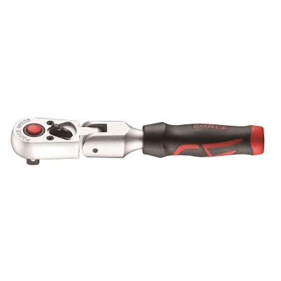 1/4" Трещотка шарнирная с резиновой ручкой 20 зуб. L=127 мм FORCE 802218 1/4" Трещотка шарнирная с резиновой ручкой 20 зуб. L=127 мм FORCE 802218