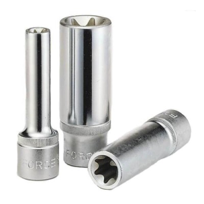3/8" Головка Е-профиль Torx глубокая E14, L=63 мм FORCE 5366314 3/8" Головка Е-профиль Torx глубокая E14, L=63 мм FORCE 5366314