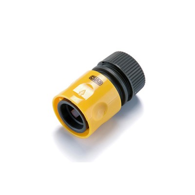 Конектор швидкознімний з аквастопом 1/2 для шлангу 1/2 СИЛА 551162