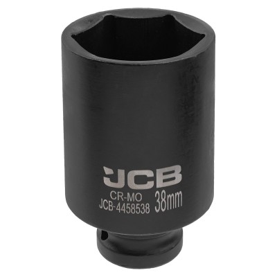 Гoлoвкa тopцeвa удapнa глибока 1/2" 38мм (6-гранна) JCB Tools JCB-4458538
