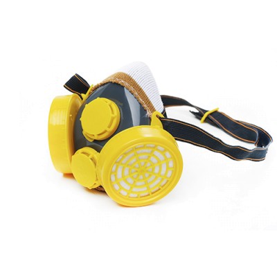 Респіратор протипиловий (клапан - 2 шт, картридж - 2шт) СИЛА 480302